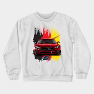 mercedes amg gt r red Crewneck Sweatshirt